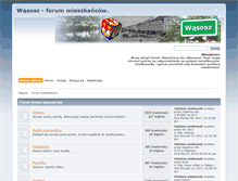 Tablet Screenshot of forum.wasosz.net